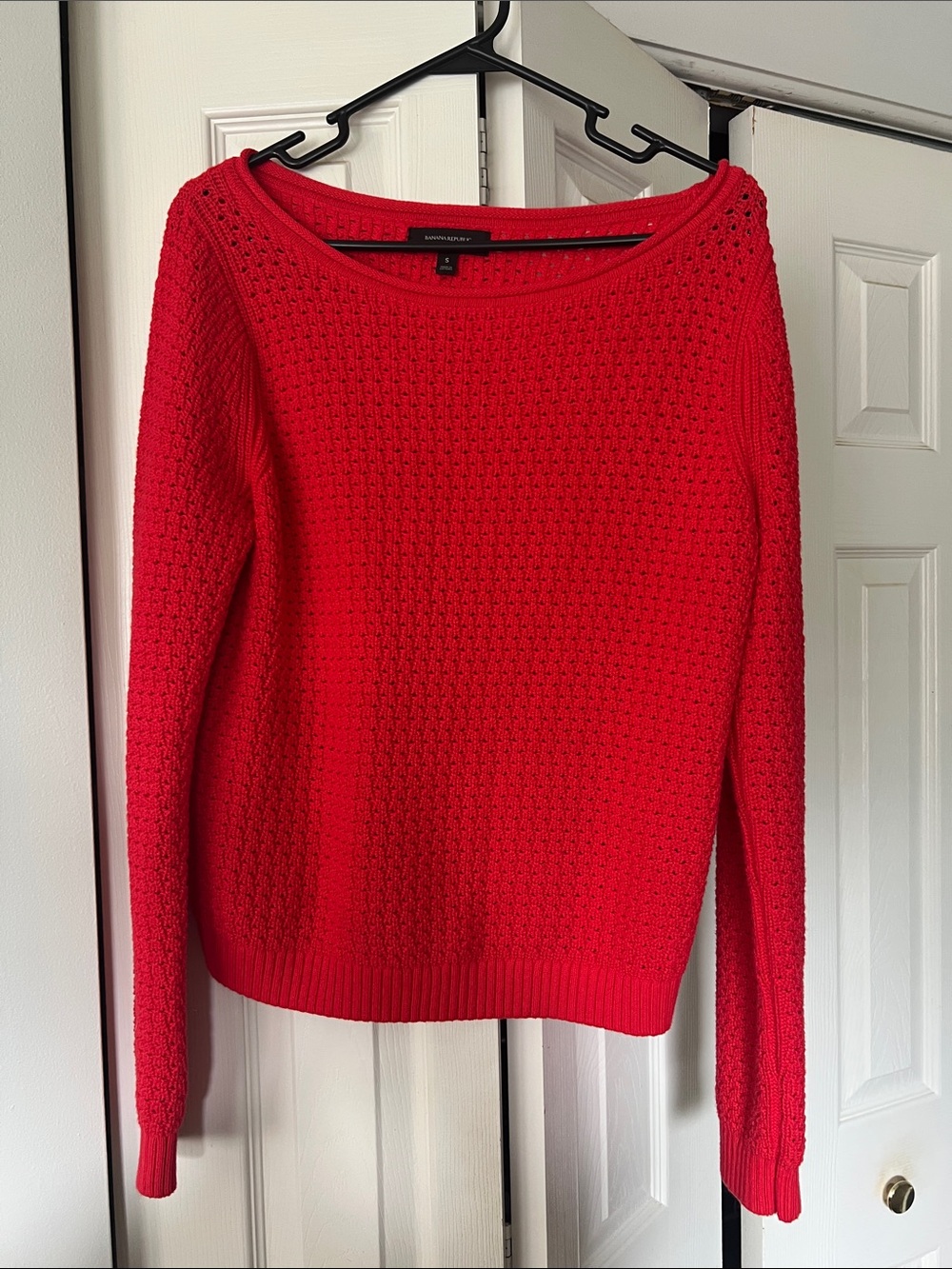 Banana Republic Factory - Bright Red Knit Women's Sweater